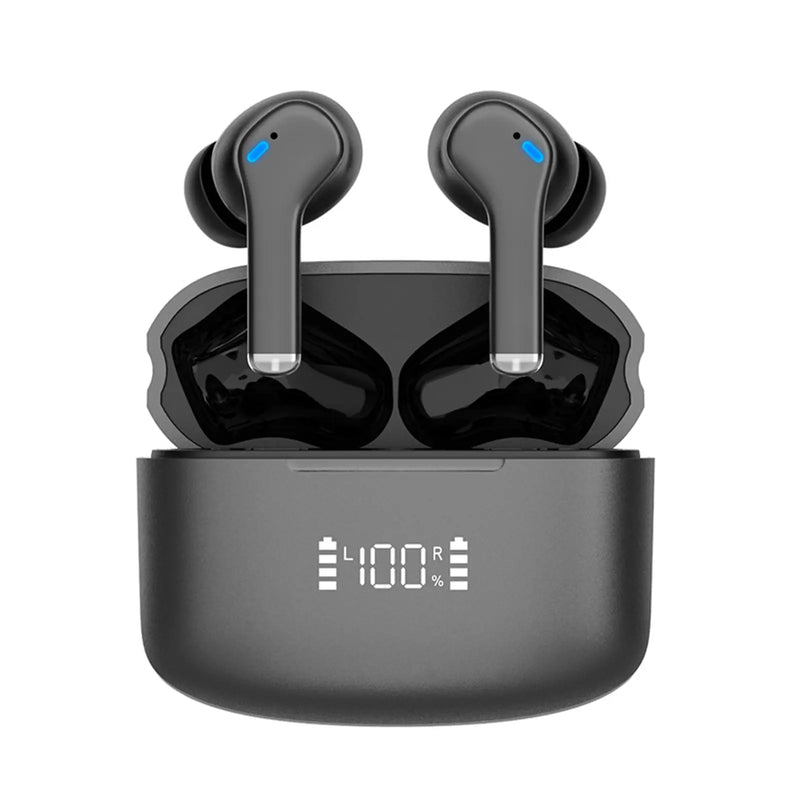 Dual Noise Cancelling True Wireless Earbuds Bluetooth Headphones - Puck's