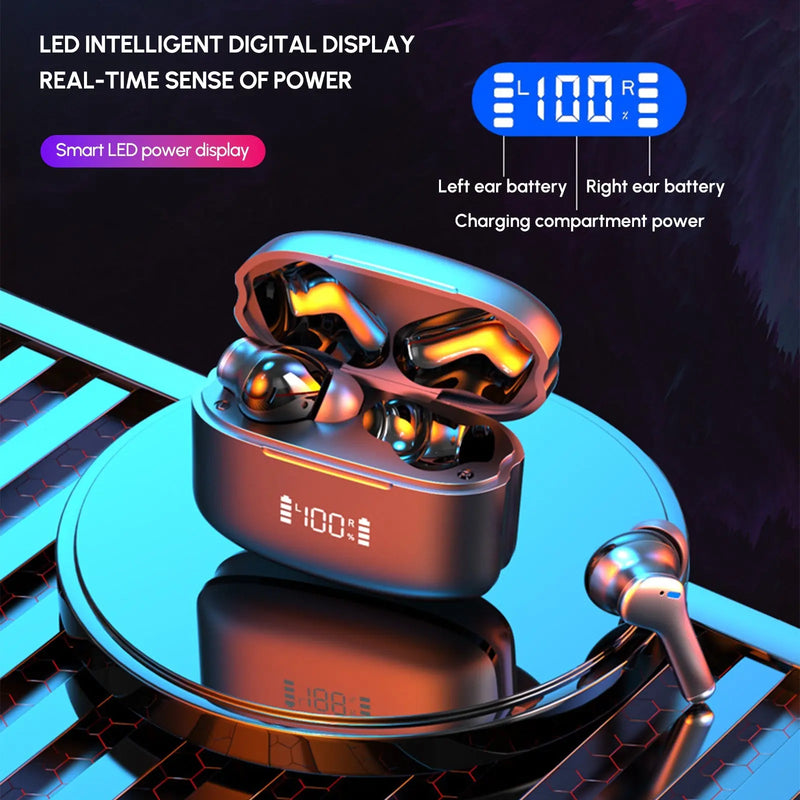 Dual Noise Cancelling True Wireless Earbuds Bluetooth Headphones - Puck's