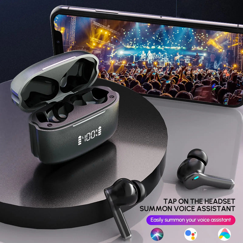 Dual Noise Cancelling True Wireless Earbuds Bluetooth Headphones - Puck's