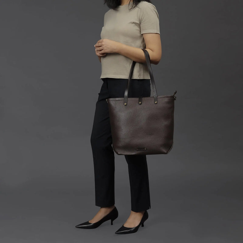 Dublin Leather Tote - Puck's
