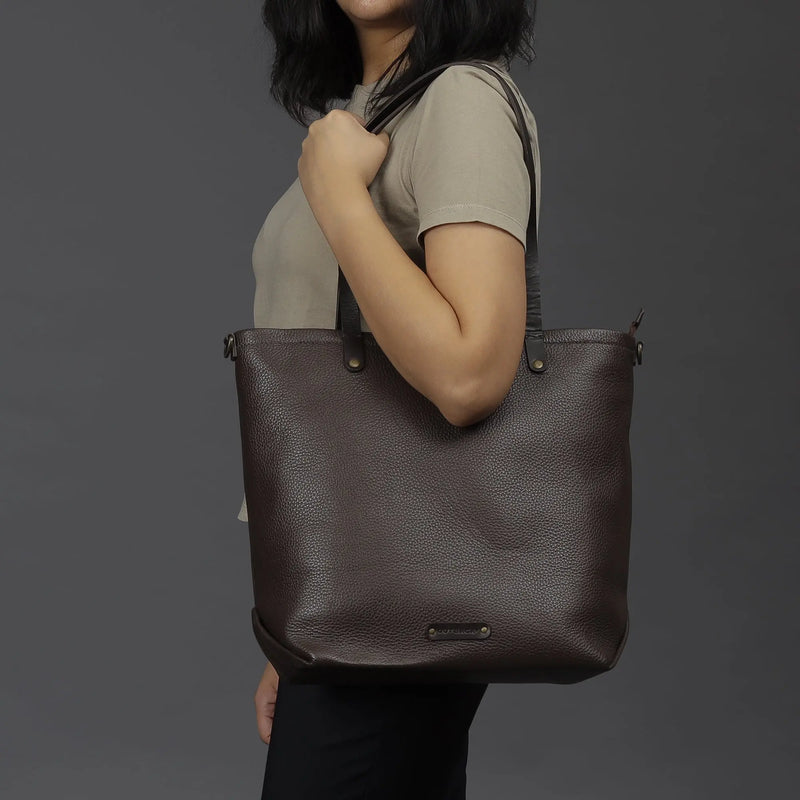 Dublin Leather Tote - Puck's