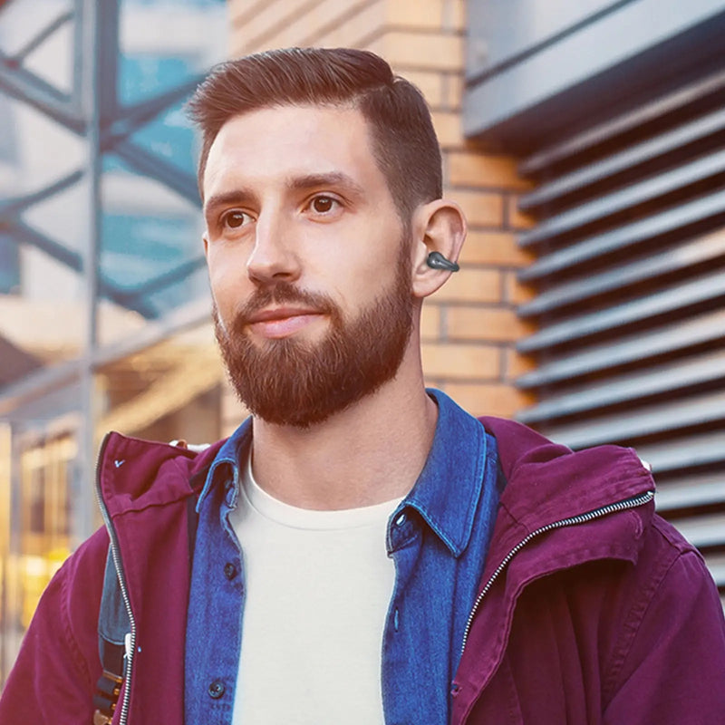 Ear-Clip Bluetooth 5.3 Stereo Earphones Waterproof Wireless Headphone - Puck's