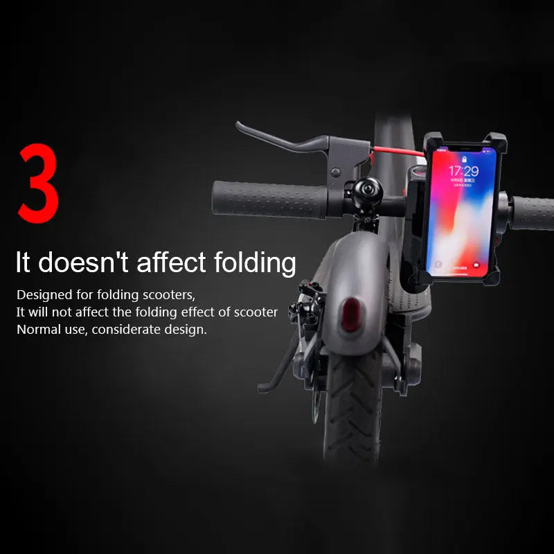 Electric Scooter Mobile Phone Bracket Universal - Puck's