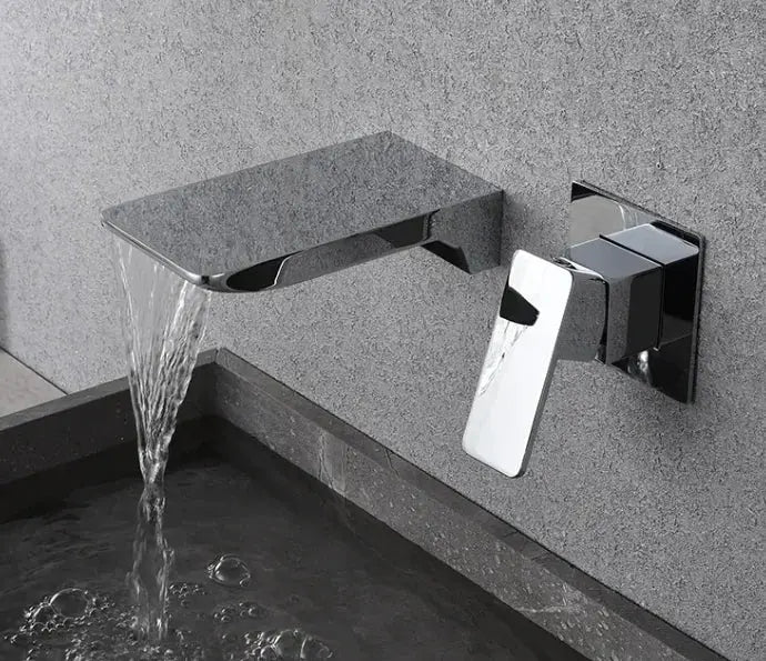 Embedded Copper Basin Faucet - Puck's