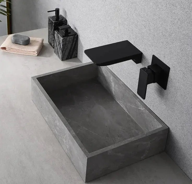 Embedded Copper Basin Faucet - Puck's