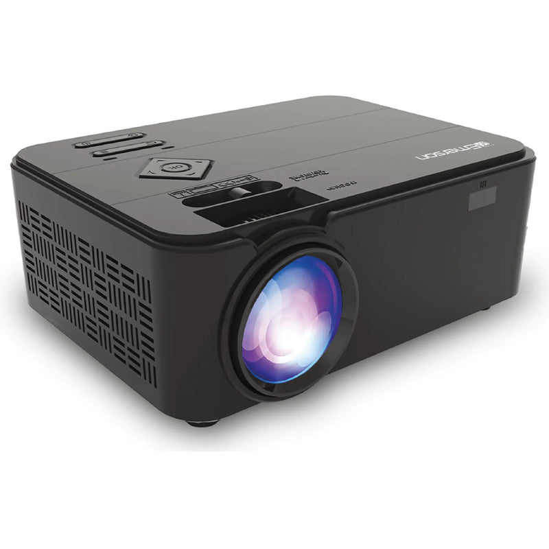 Emerson 150" Home Theater LCD Projector with 720p and Built-In Speaker - Puck's
