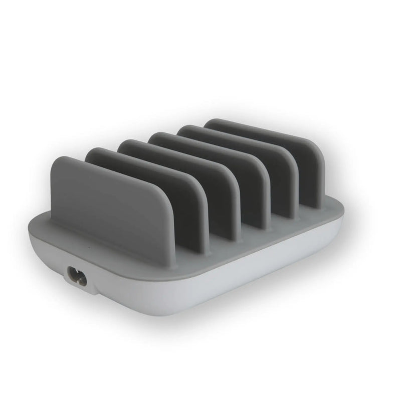 Emerson 5-Port USB Charging Station with LED Charging Indicator Light - Puck's