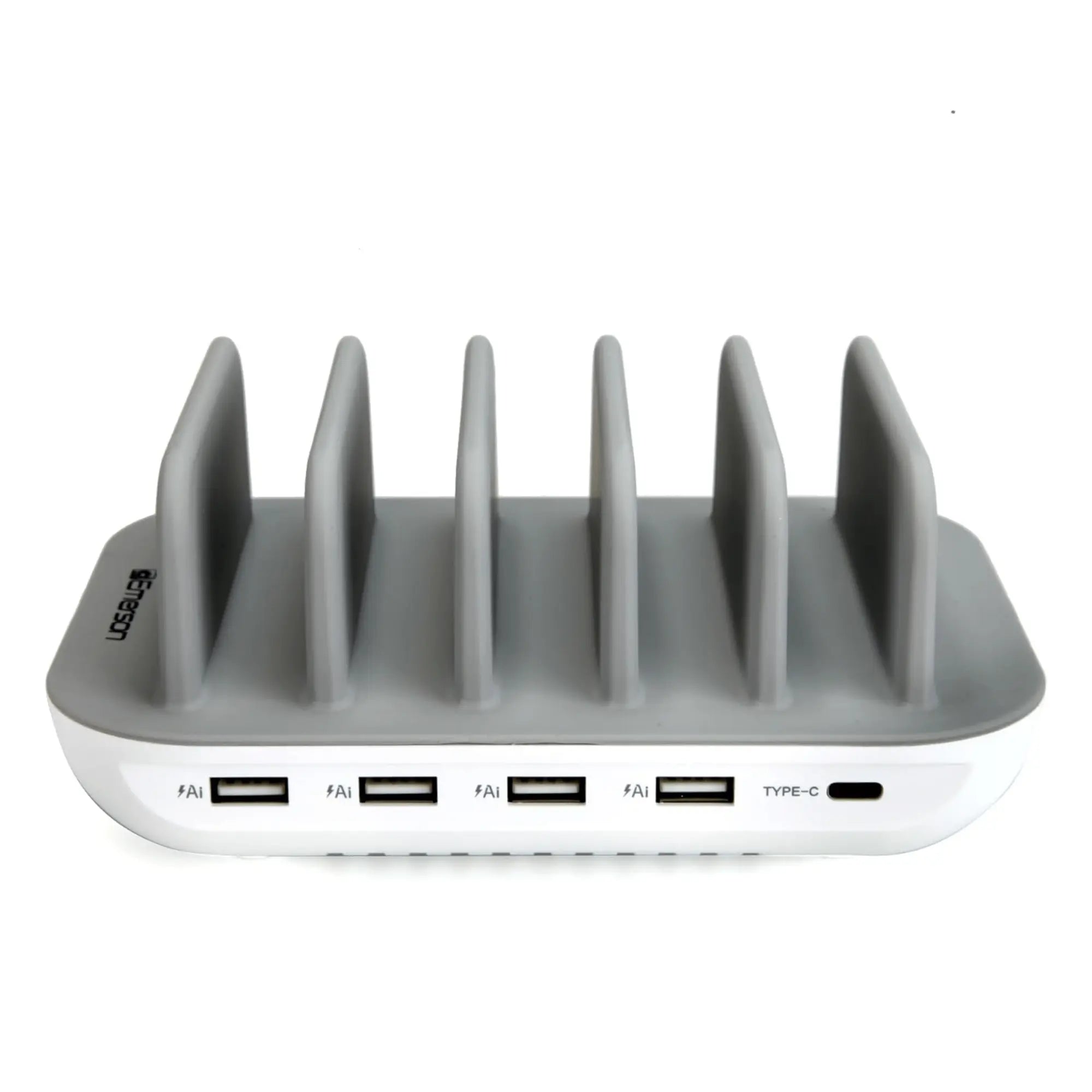 Emerson 5-Port USB Charging Station with LED Charging Indicator Light - Puck's