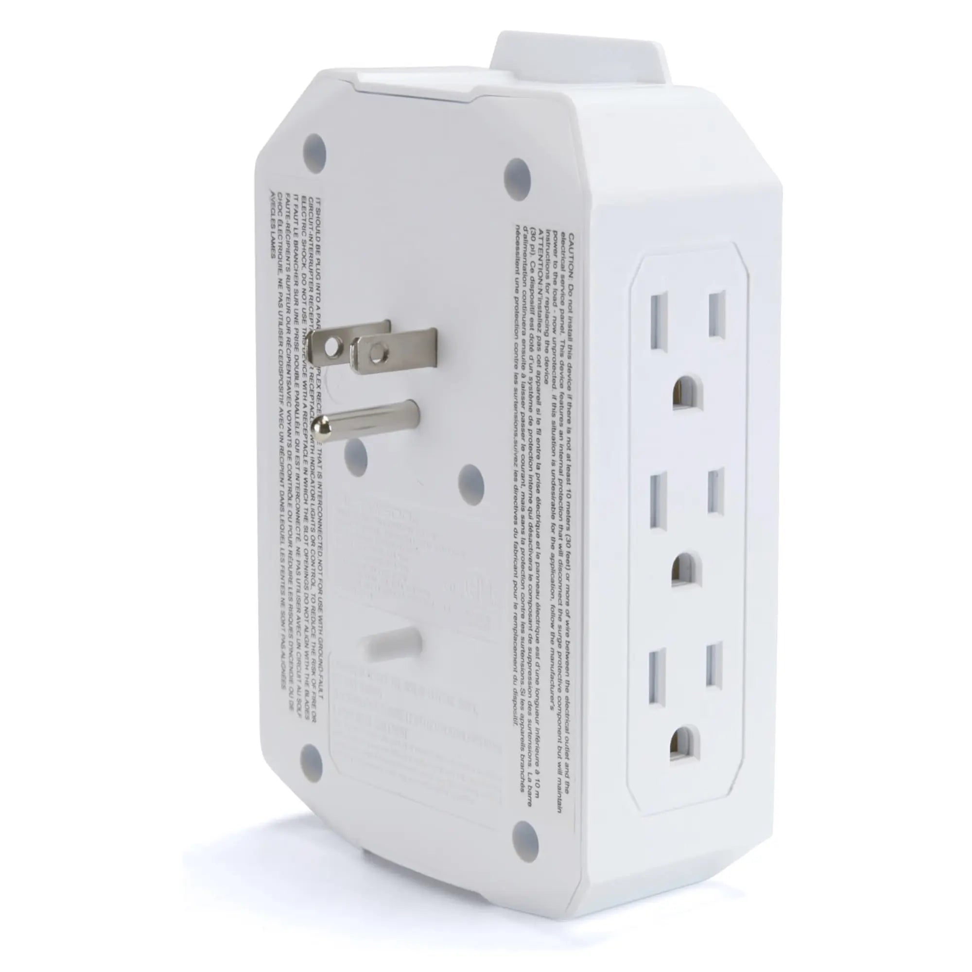 Emerson 6-Outlet + USB Wall Charger with Surge Protection and LED - Puck's