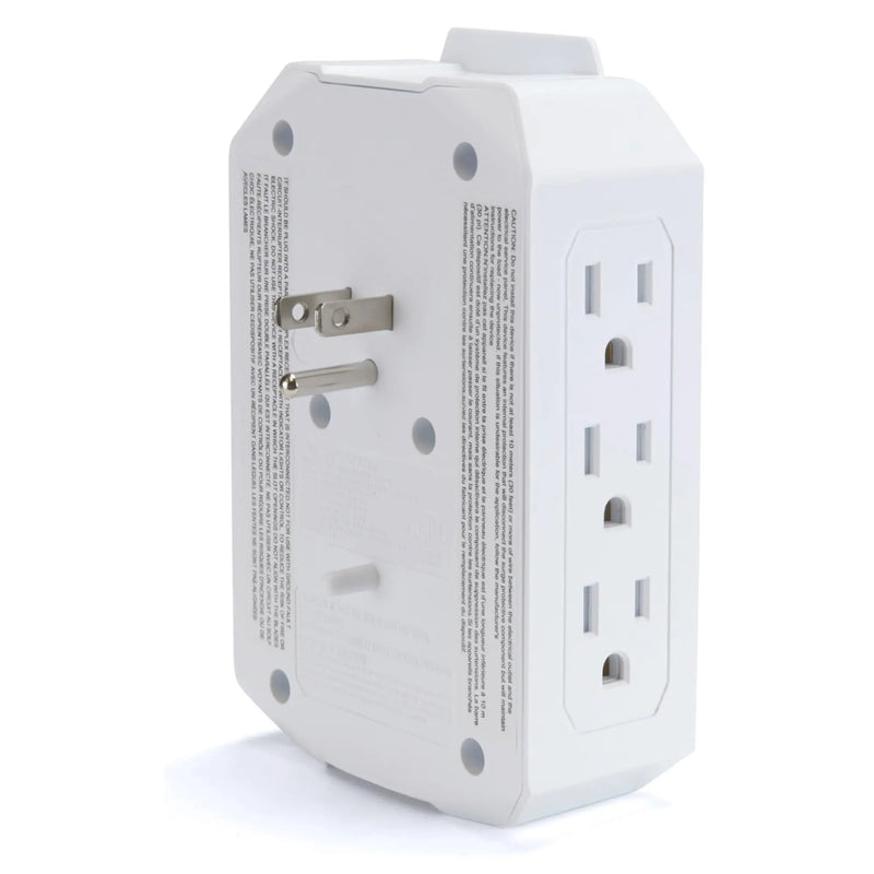 Emerson 6-Outlet + USB Wall Charger with Surge Protection and LED - Puck's