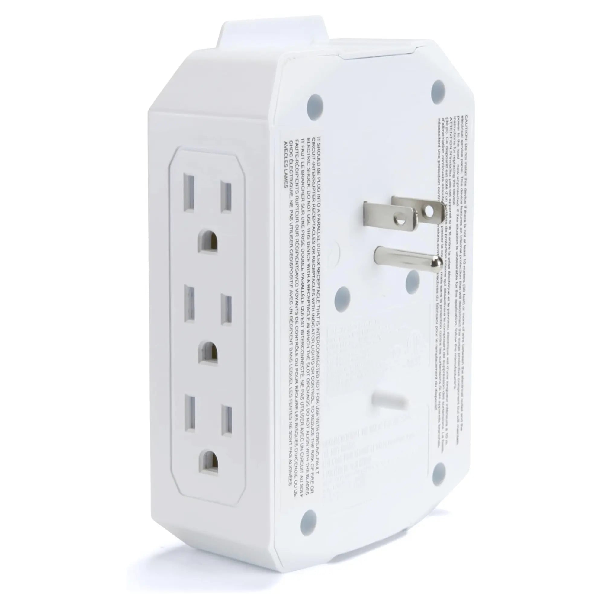 Emerson 6-Outlet + USB Wall Charger with Surge Protection and LED - Puck's
