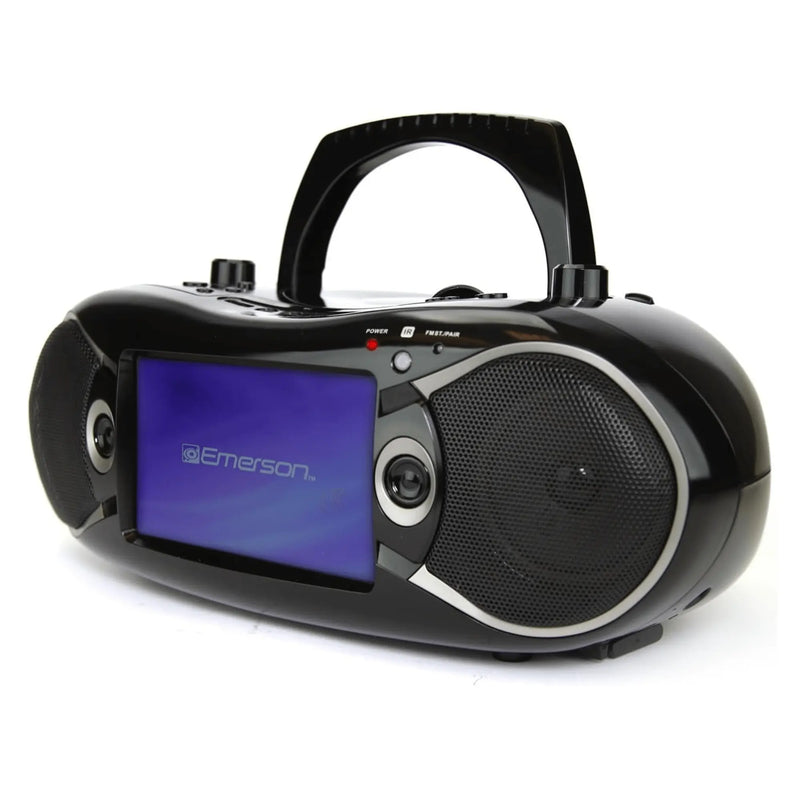 Emerson 7" Bluetooth DVD Boombox met AMFM Radio & Digitale TV - Puck's