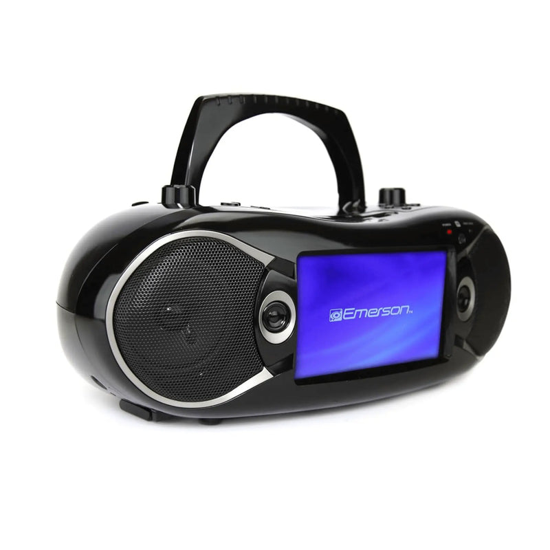 Emerson 7" Bluetooth DVD Boombox met AMFM Radio & Digitale TV - Puck's