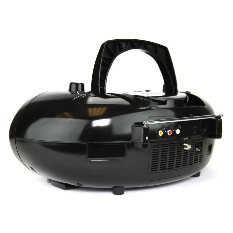 Emerson 7" Bluetooth DVD Boombox met AMFM Radio & Digitale TV - Puck's