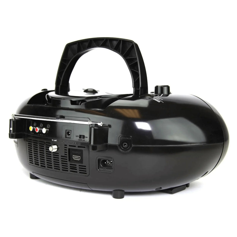 Emerson 7" Bluetooth DVD Boombox met AMFM Radio & Digitale TV - Puck's