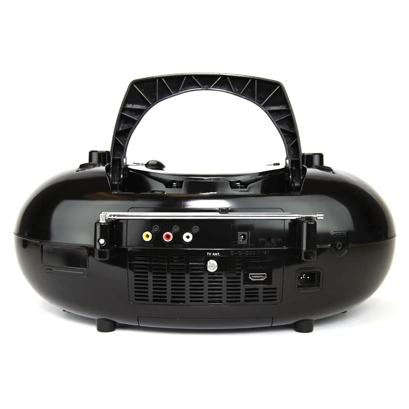 Emerson 7" Bluetooth DVD Boombox met AMFM Radio & Digitale TV - Puck's