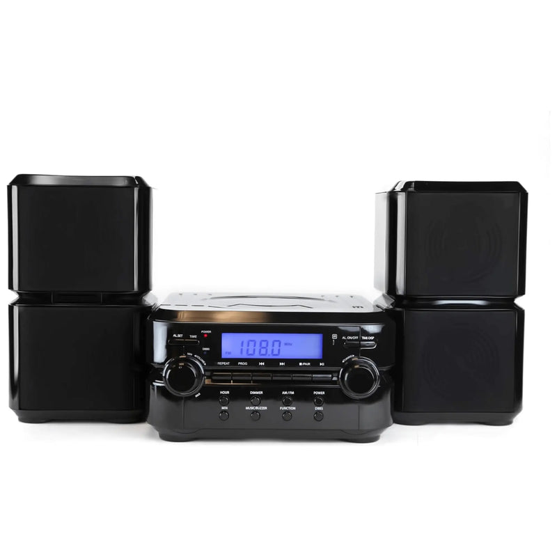 Emerson Bluetooth CD Microsystem w AM/FM Radio & LCD for - Puck's