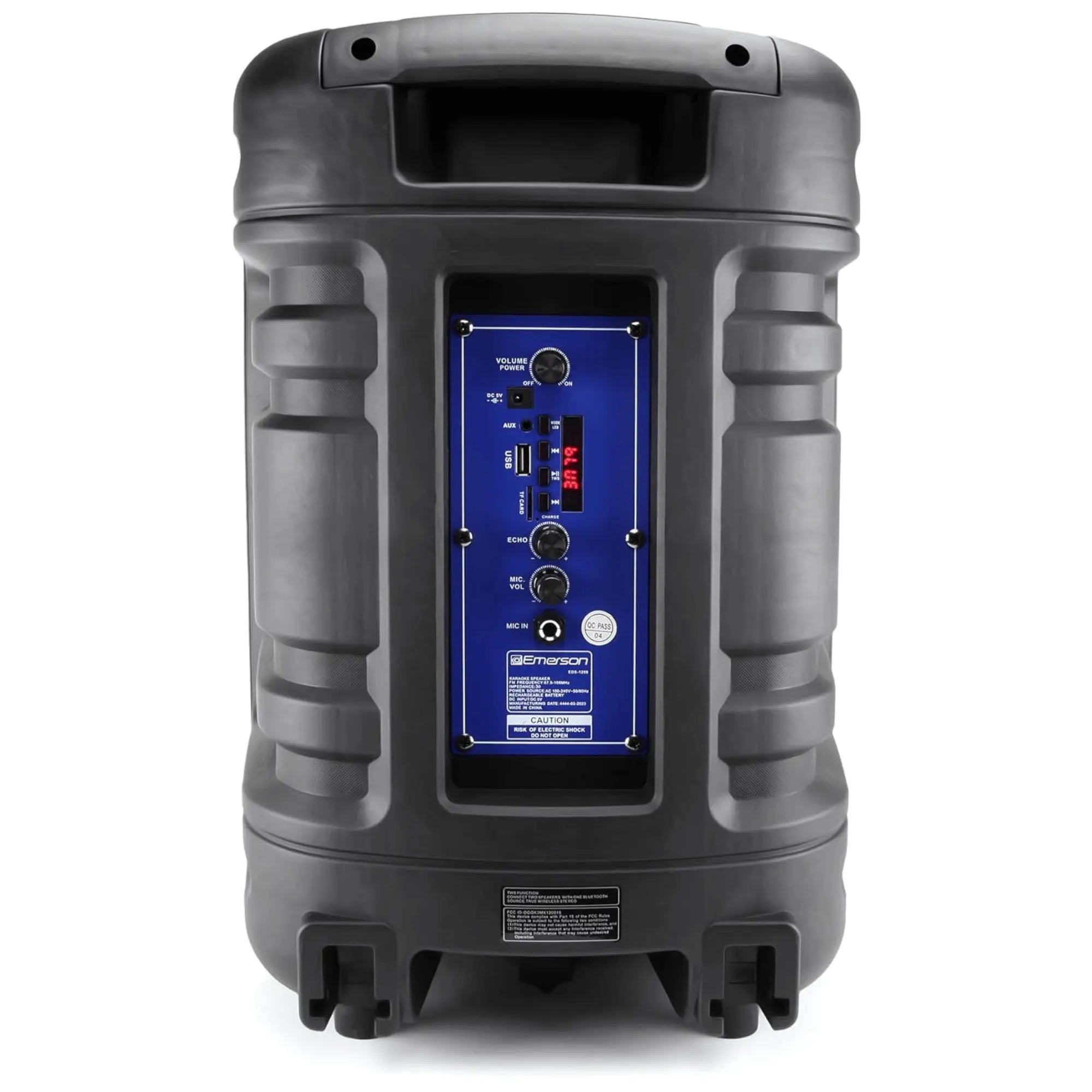 Emerson Portable 12" Bluetooth Party Speaker with Disco Lights - Puck's