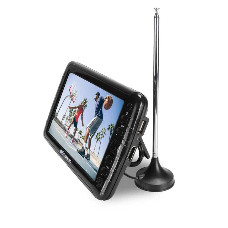 Emerson Portable 7" TV and Digital Multimedia Player with Built-In - Puck's