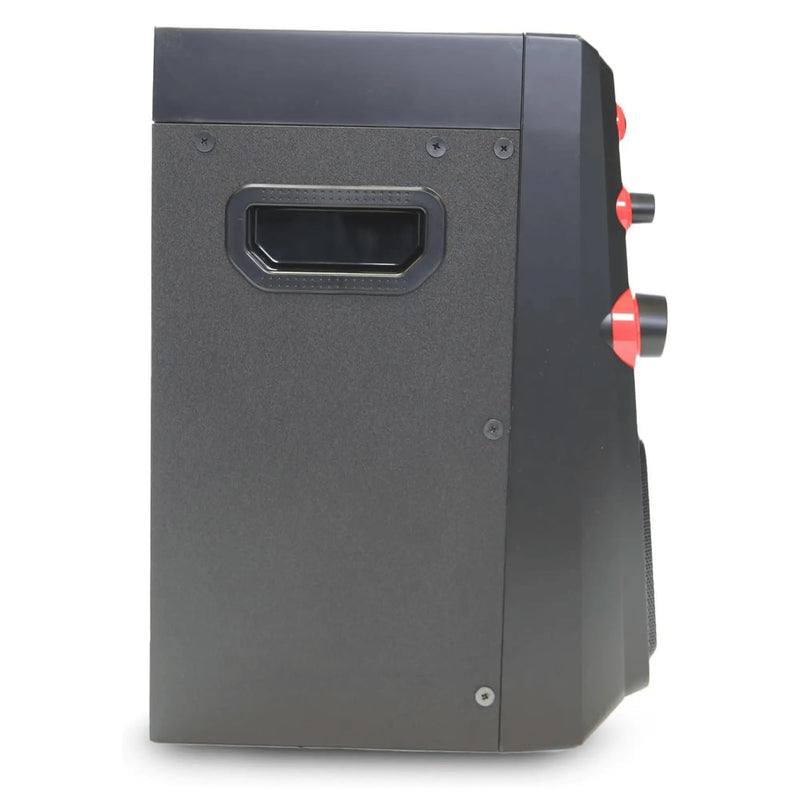 Emerson draagbaar Bluetooth karaokesysteem met 7" LCD-scherm en microfoon - Puck's