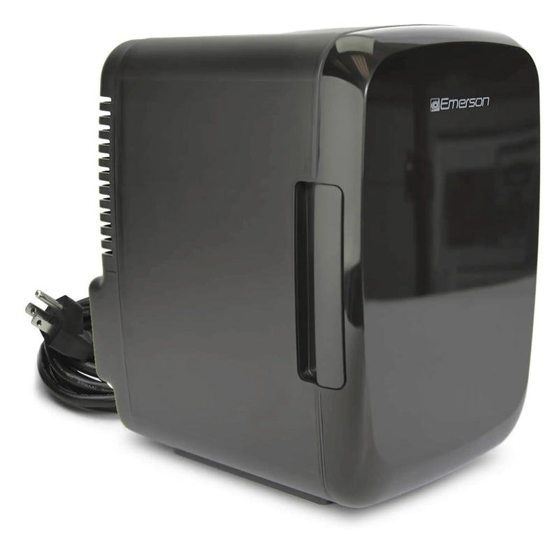 Emerson Portable Mini Fridge Cooler Quiet w Secure Latch and Holds up - Puck's