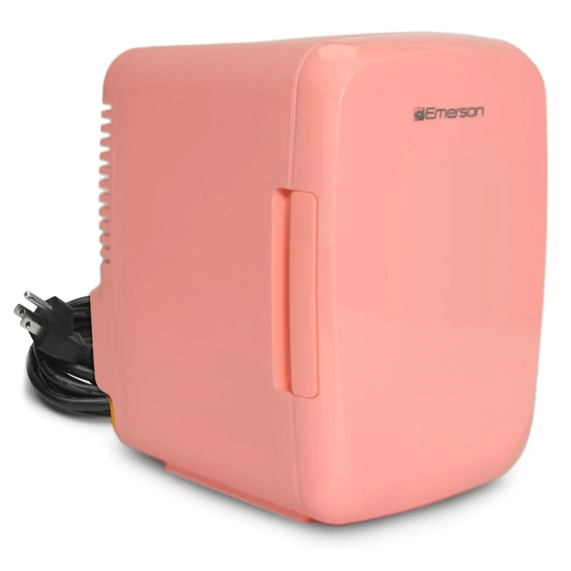Emerson Portable Mini Fridge Cooler Quiet w Secure Latch and Holds up - Puck's