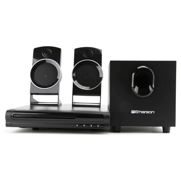 Emerson Speaker Surround Sound System & 2.1 Channel Home Theater DVD - Puck's