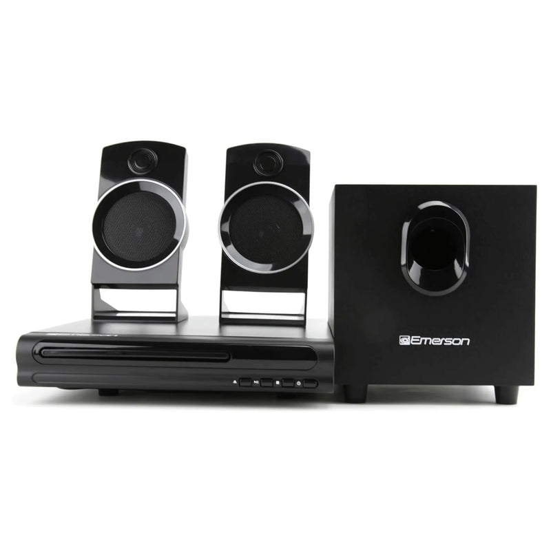 Emerson Speaker Surround Sound System & 2.1 Channel Home Theater DVD - Puck's