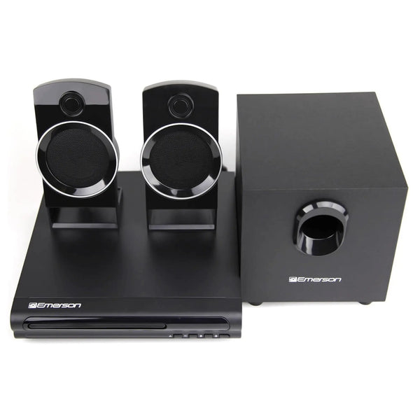 Emerson Speaker Surround Sound System & 2.1 Channel Home Theater DVD - Puck's