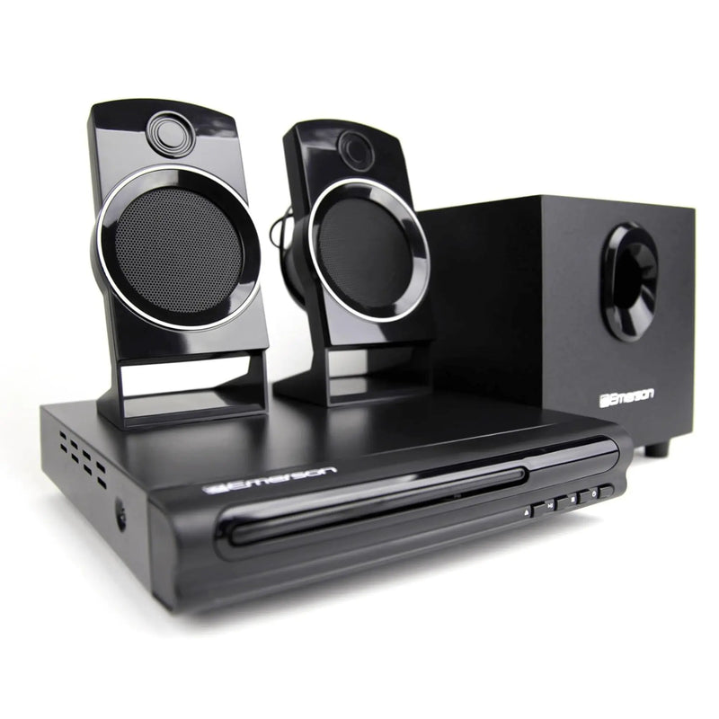 Emerson Speaker Surround Sound System & 2.1 Channel Home Theater DVD - Puck's