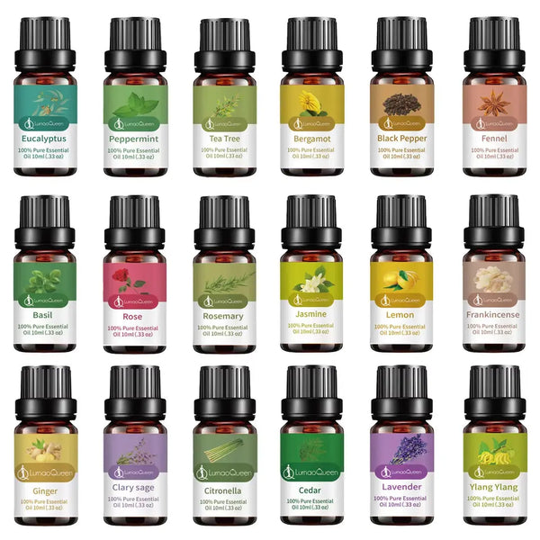 Essential Oils for Diffusers Home Essential Oil Aromatherapy Oil 100% Pure Essential Oils Set Candle Making Scents - Puck's