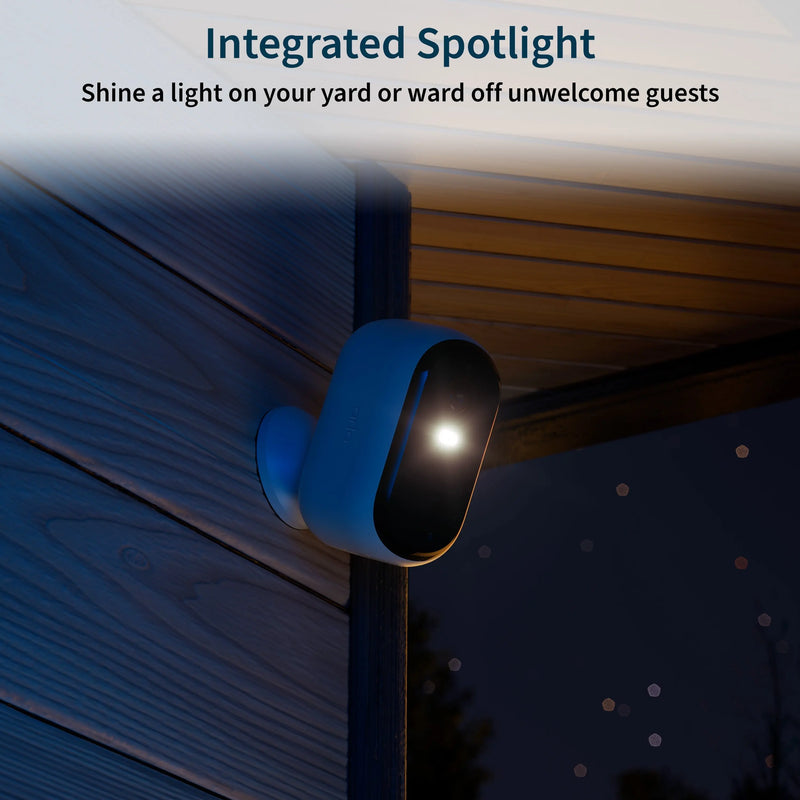 Essential Outdoor Camera HD (2Nd Gen) - Wireless 1080P Security Surveillance Camera - 1-Cam - White, VMC2050-1WMNAS - Puck's