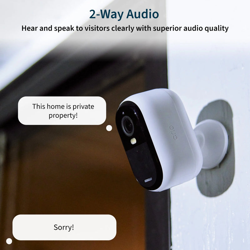 Essential Outdoor Camera HD (2Nd Gen) - Wireless 1080P Security Surveillance Camera - 1-Cam - White, VMC2050-1WMNAS - Puck's