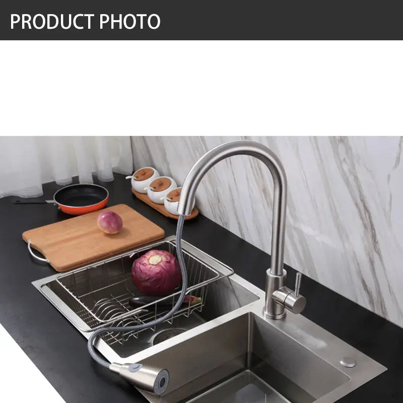 Extricable Kitchen Sink Faucet Swivel Mixer Spout - Puck's