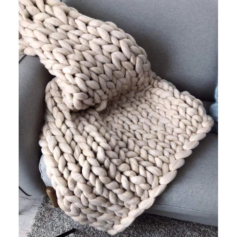 Photography Props Sofa Blanket Decorative Blanket - Puck's