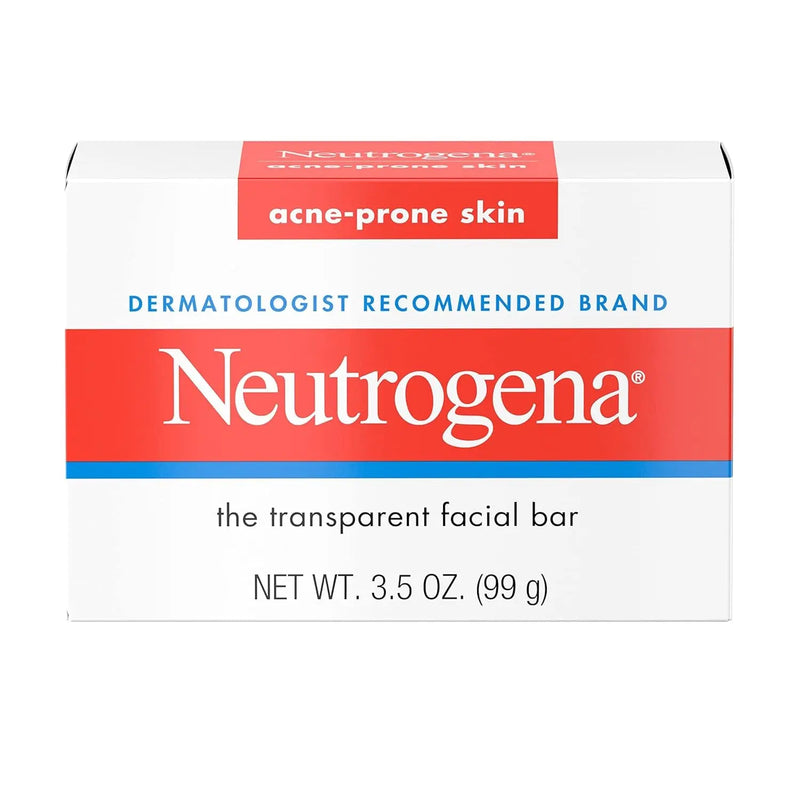 Facial Cleansing Bar Treatment for Acne-Prone Skin, Non-Medicated & Glycerin-Rich Formula Gently Cleanses without Over-Drying, No Detergents or Dyes, Non-Comedogenic, 3.5 Oz - Puck's