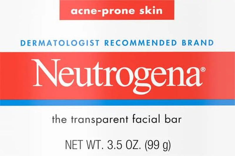 Facial Cleansing Bar Treatment for Acne-Prone Skin, Non-Medicated & Glycerin-Rich Formula Gently Cleanses without Over-Drying, No Detergents or Dyes, Non-Comedogenic, 3.5 Oz - Puck's