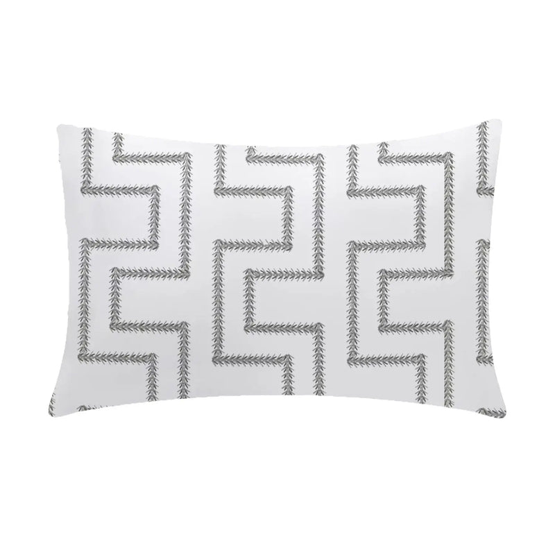 Fiora - 3 Piece Crewel Embroidered Duvet Set | Linen Cotton Mix | - Puck's