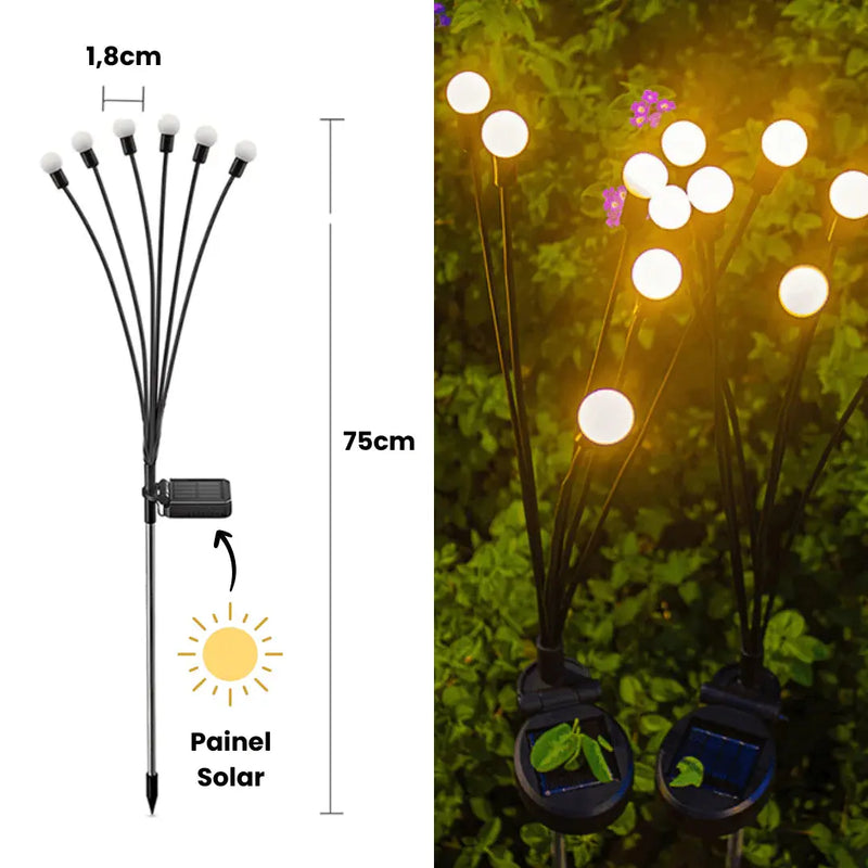 Firefly Effect Led Solar Lights - Puck's