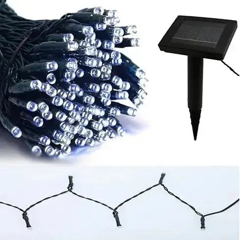 Firefly Solar mini LED Christmas lights on String - Puck's