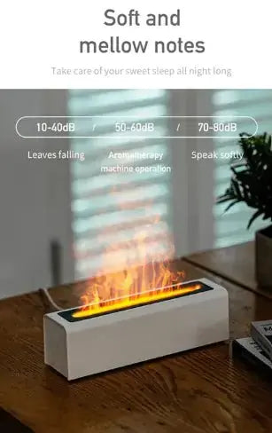 Flame Aromatherapy Diffuser Air Humidifier - Puck's