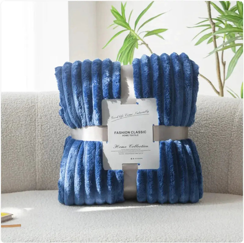 Flannel Drawstring Sofa Cover Blanket - Puck's