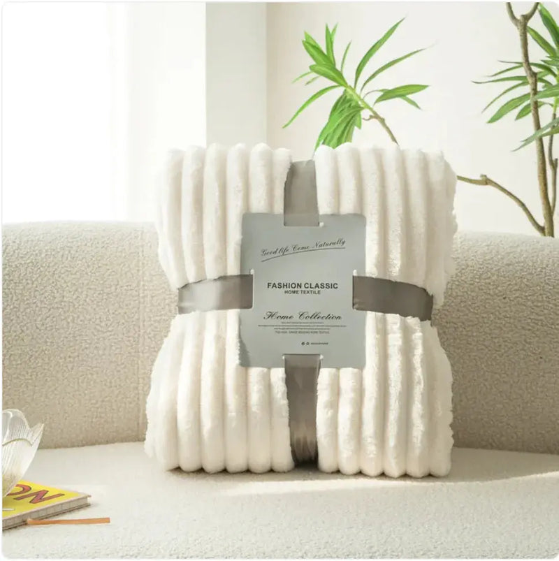 Flannel Drawstring Sofa Cover Blanket - Puck's