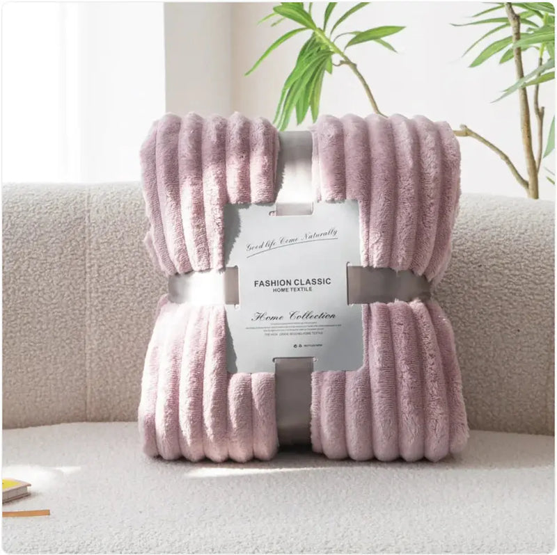 Flannel Drawstring Sofa Cover Blanket - Puck's