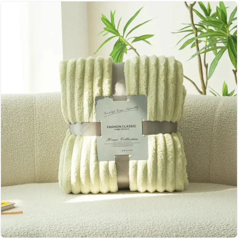 Flannel Drawstring Sofa Cover Blanket - Puck's