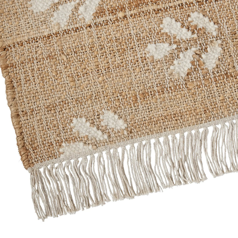 Floral Jute 2' X 3' Accent Rug - Puck's