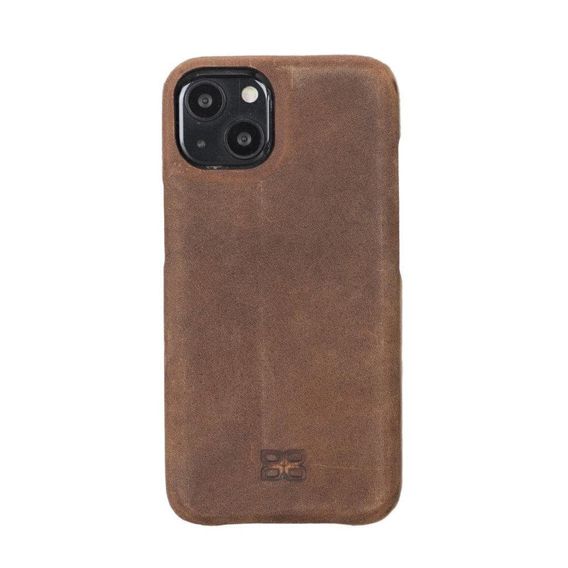 Full Leather Coating Detachable Wallet Case for Apple iPhone 13 Series - Puck's