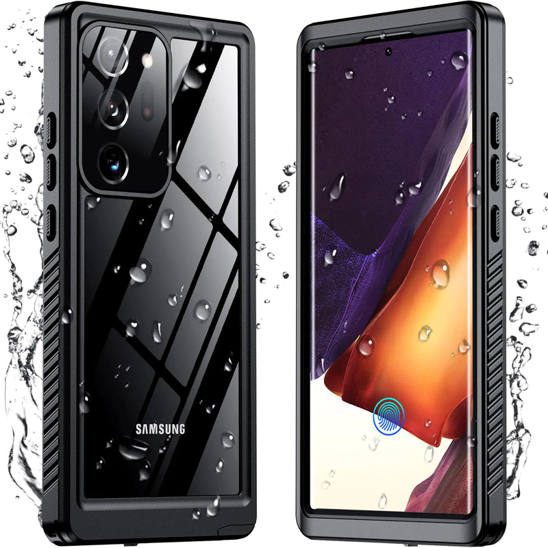 Temdan Crystal Clear Designed for Samsung Galaxy S23 Case,[Anti-Yellowing][Military Grade Drop-Proof] Slim Fit Soft TPU + PC Shockproof Case-Clear - Puck's
