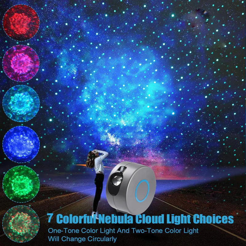 Galaxy Starry Sky Projector Rotating - Puck's