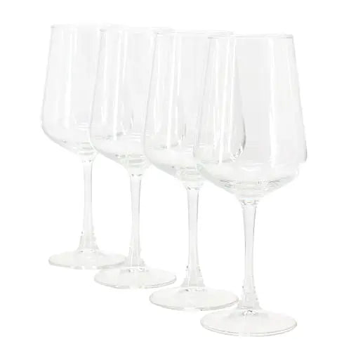 Gibson Home Belinni 4 Piece 15.4 Ounce Classic Wine Glass Set - Puck's